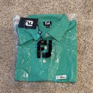 FootJoy Lisle Polo, heater spearmint